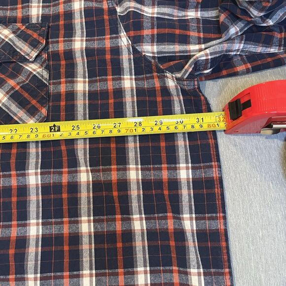 Great Northwest Flannel Shirt Heavy Cotton Plaid Long Sleeve Mens 3XLT Tall - Picture 7 of 10